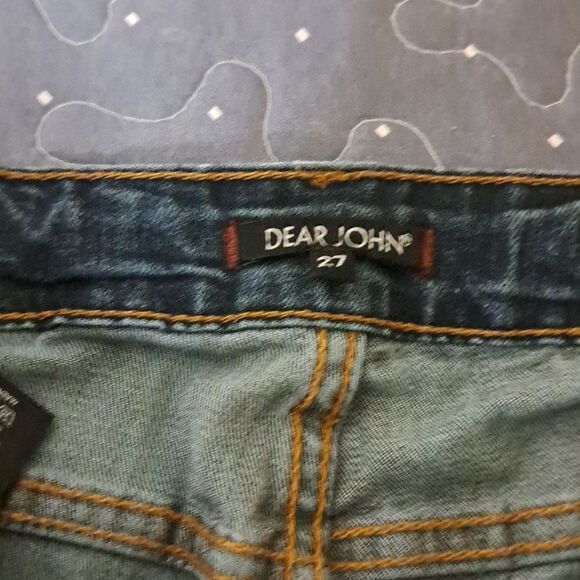 Dear John Women's JOYRICH Comfort Skinny Blue Jeans size 27 - Picture 3 of 7